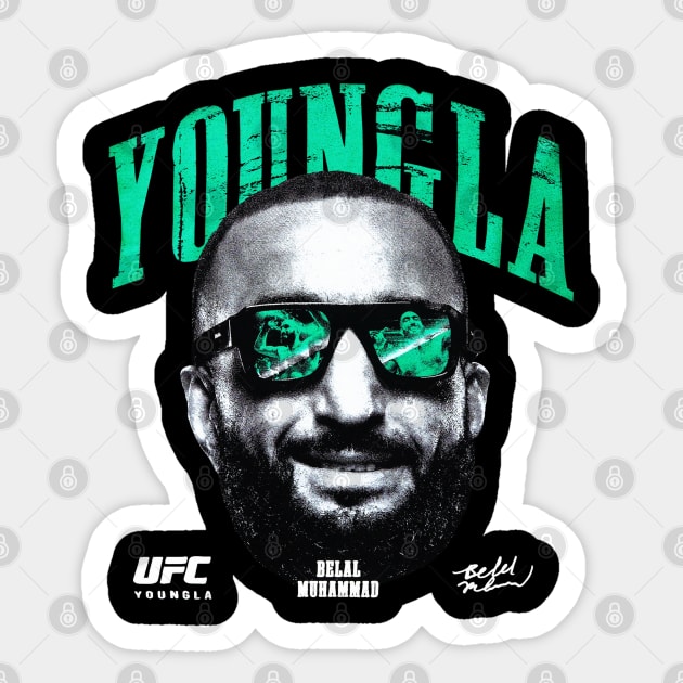 Belal Muhammad - MMA - UFC Sticker by nicklower